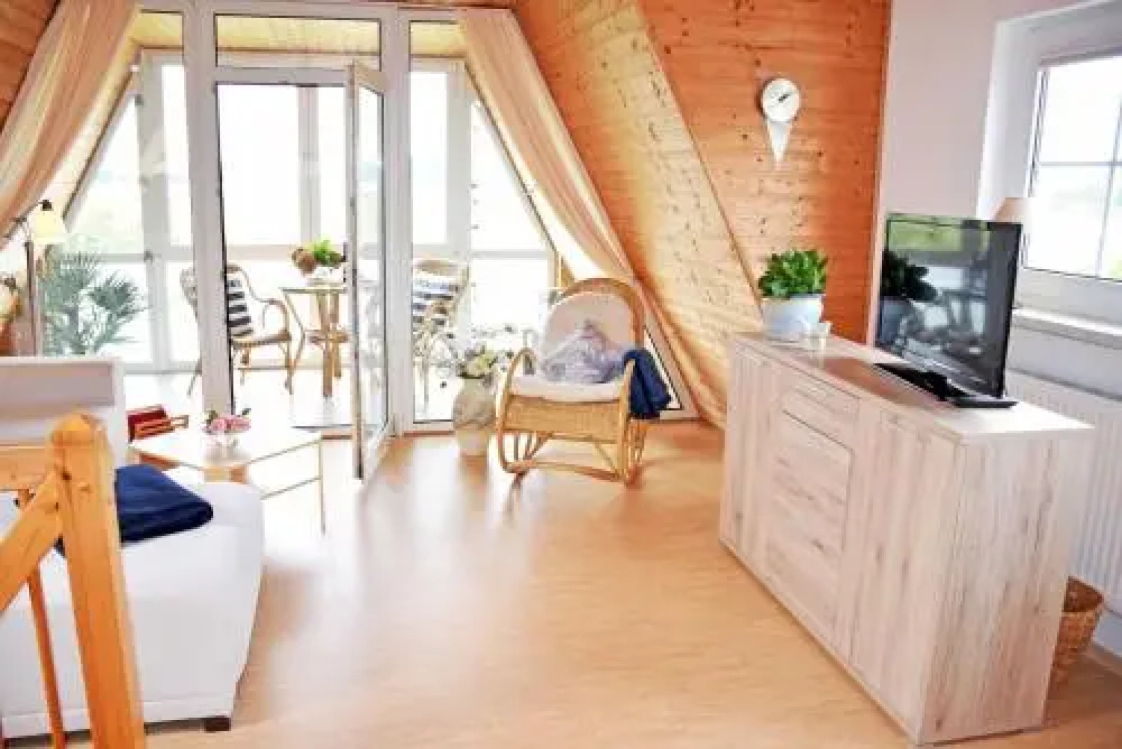 Ferienhaus mit Seeblick