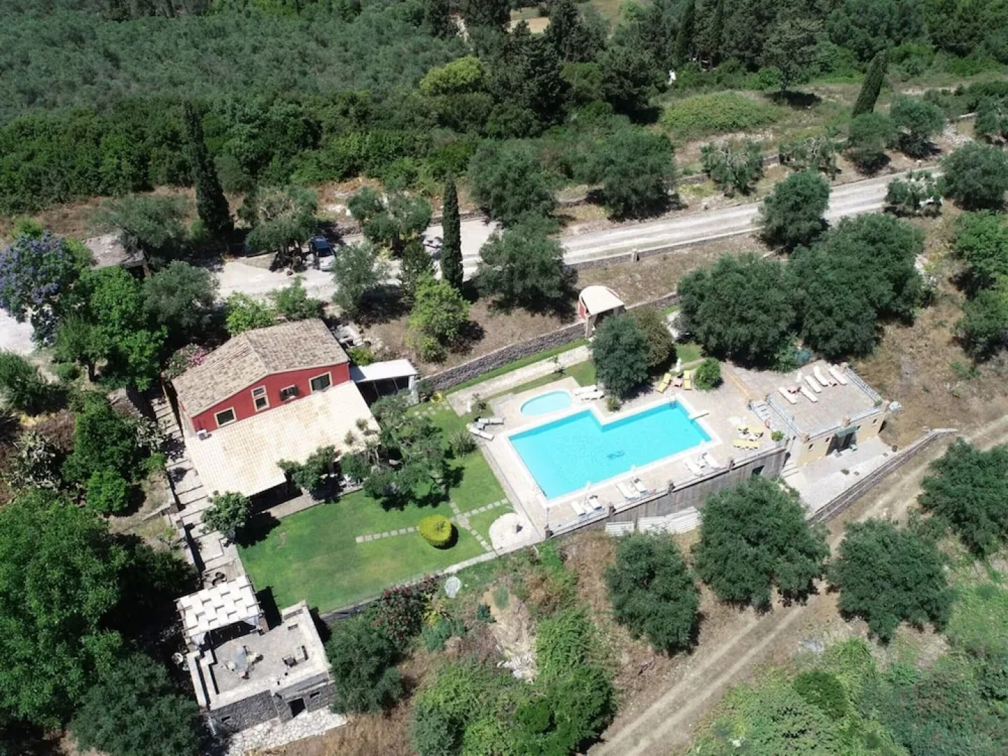 Tranquil Apartment in Paleokastrites with Pool & Garden near Sea