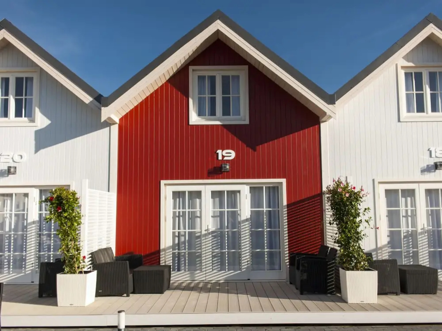 Sunny Cottages in Mielno. Large Area, Swimming Pool, Playground, Animations