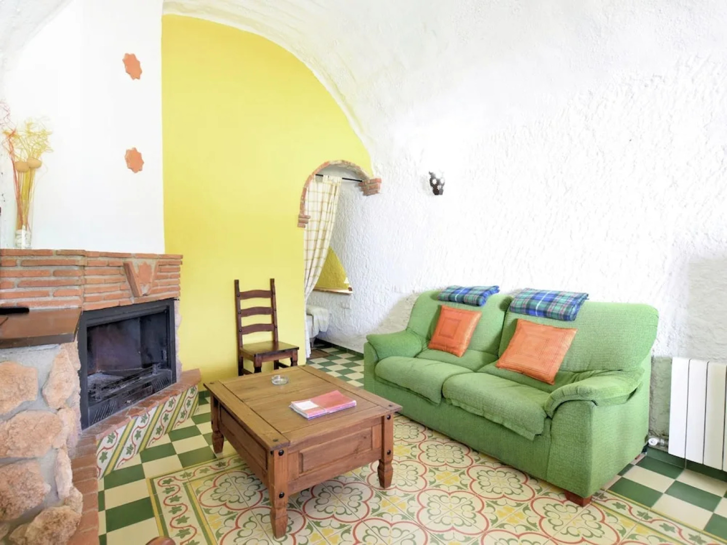 Cave House With Private Terrace on a Small Complex