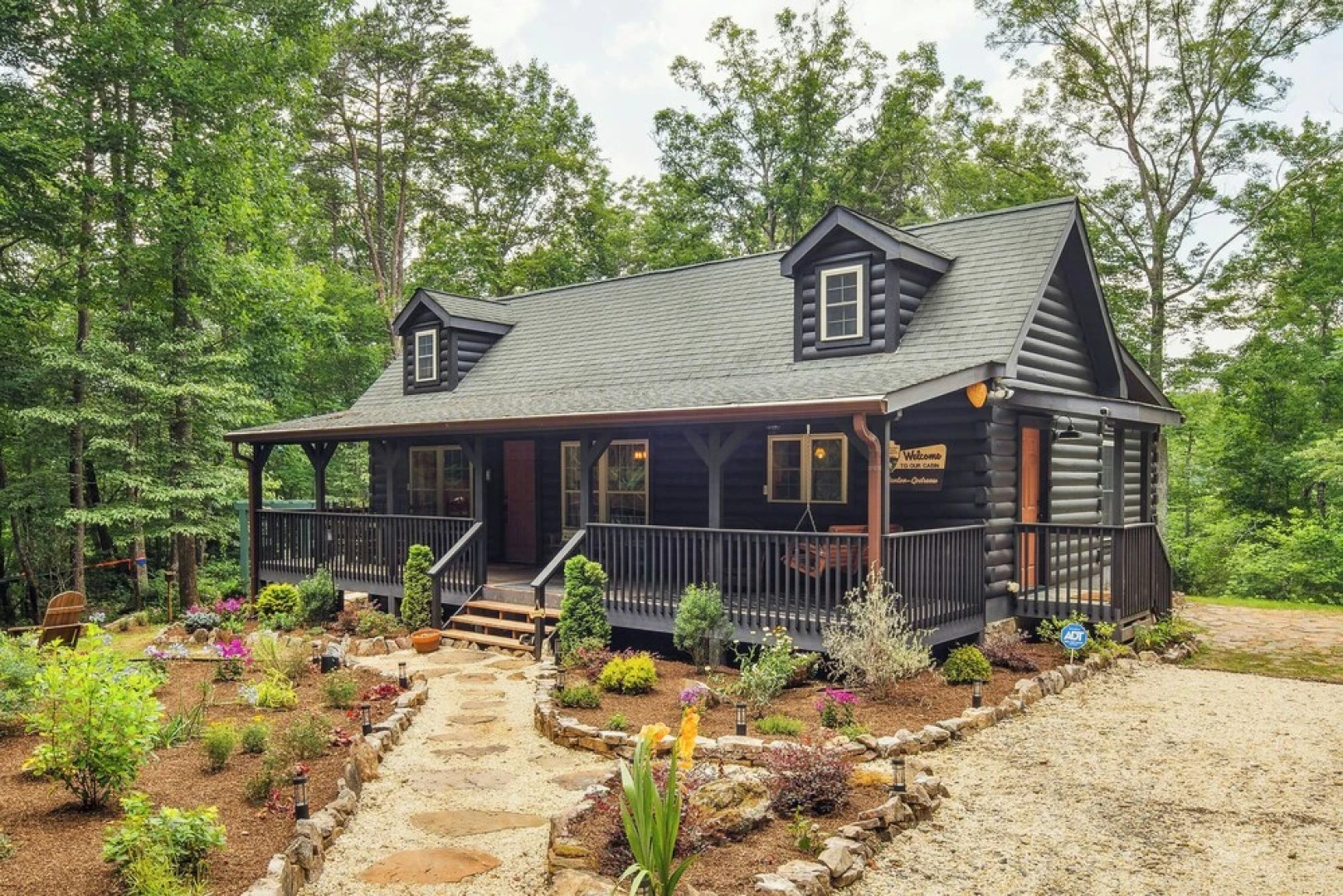 Fire Pit & Bbq: Lake Lure Cabin w/ Outdoor Oasis!