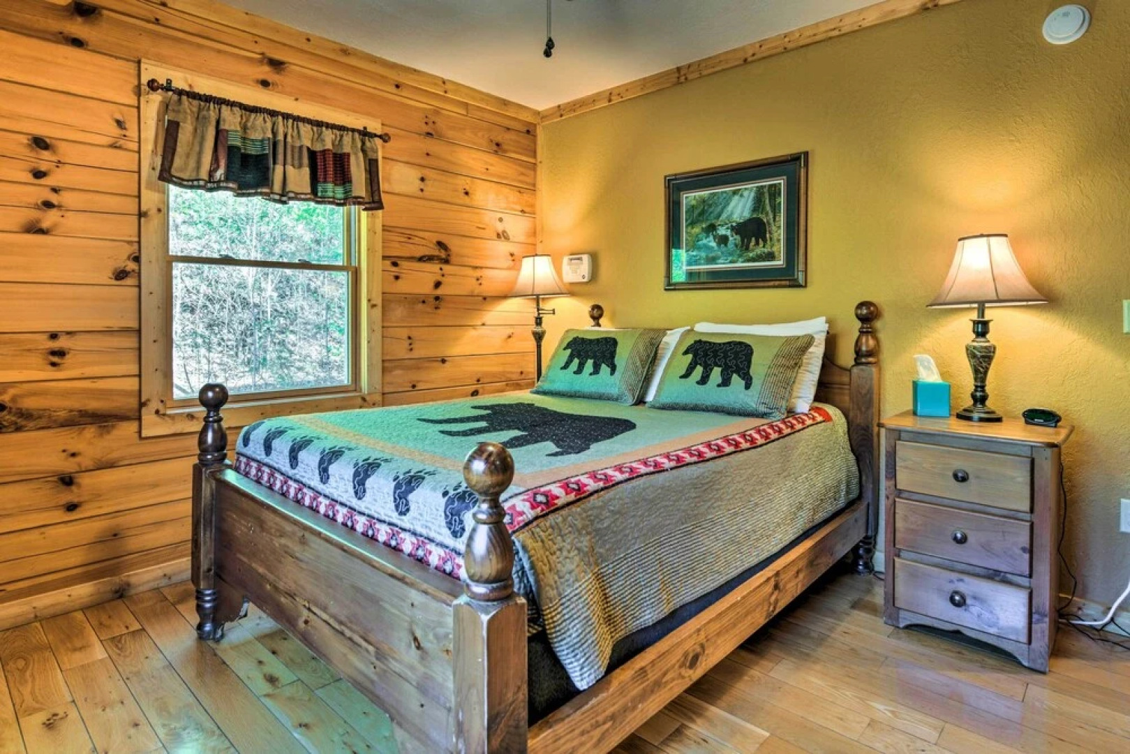 Bryson City Cabin Rental w/ Views & Hot Tub