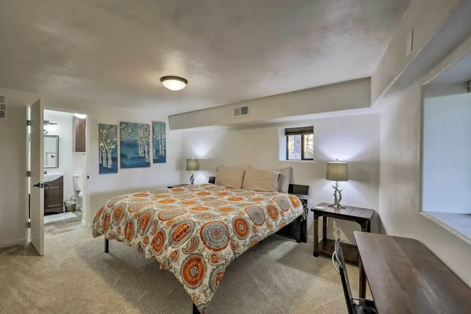 Secluded Flagstaff Apt on 4 Acres with Spacious Deck