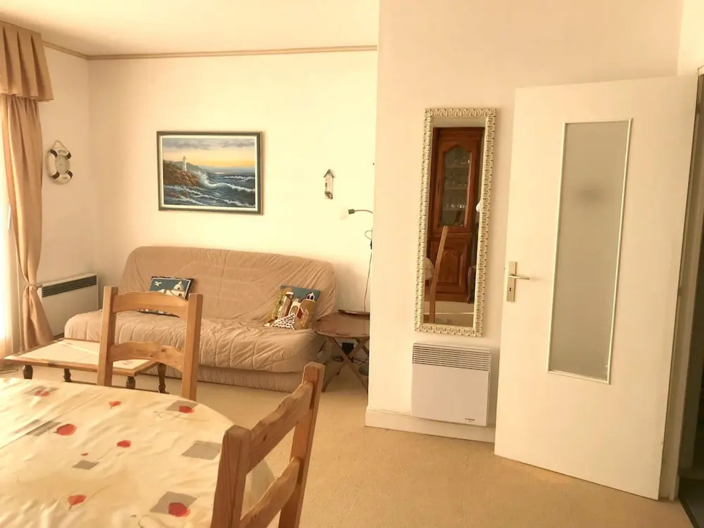 Apartment With 2 Bedrooms in Neufchâtel-hardelot, With Wonderful sea View, Furnished Balcony and Wifi - 1 m From the Beach
