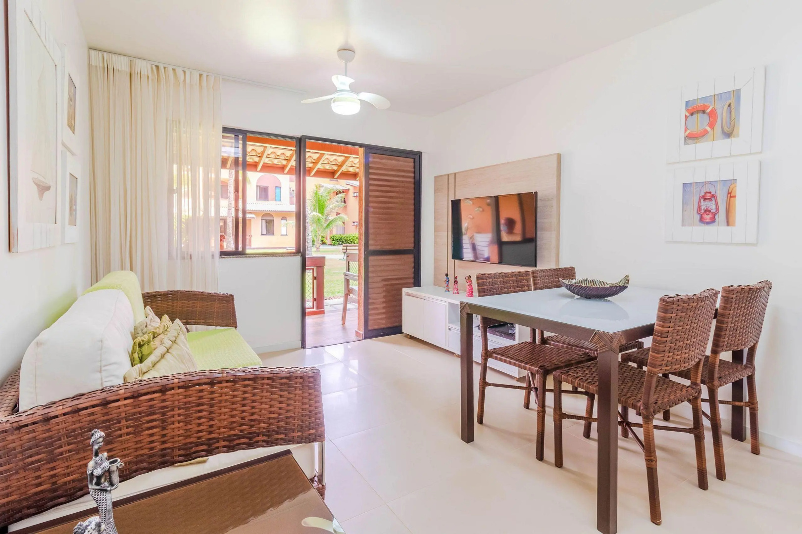 GB38 Apt 3 Quartos, Pé na Areia - Summer House Genipabu
