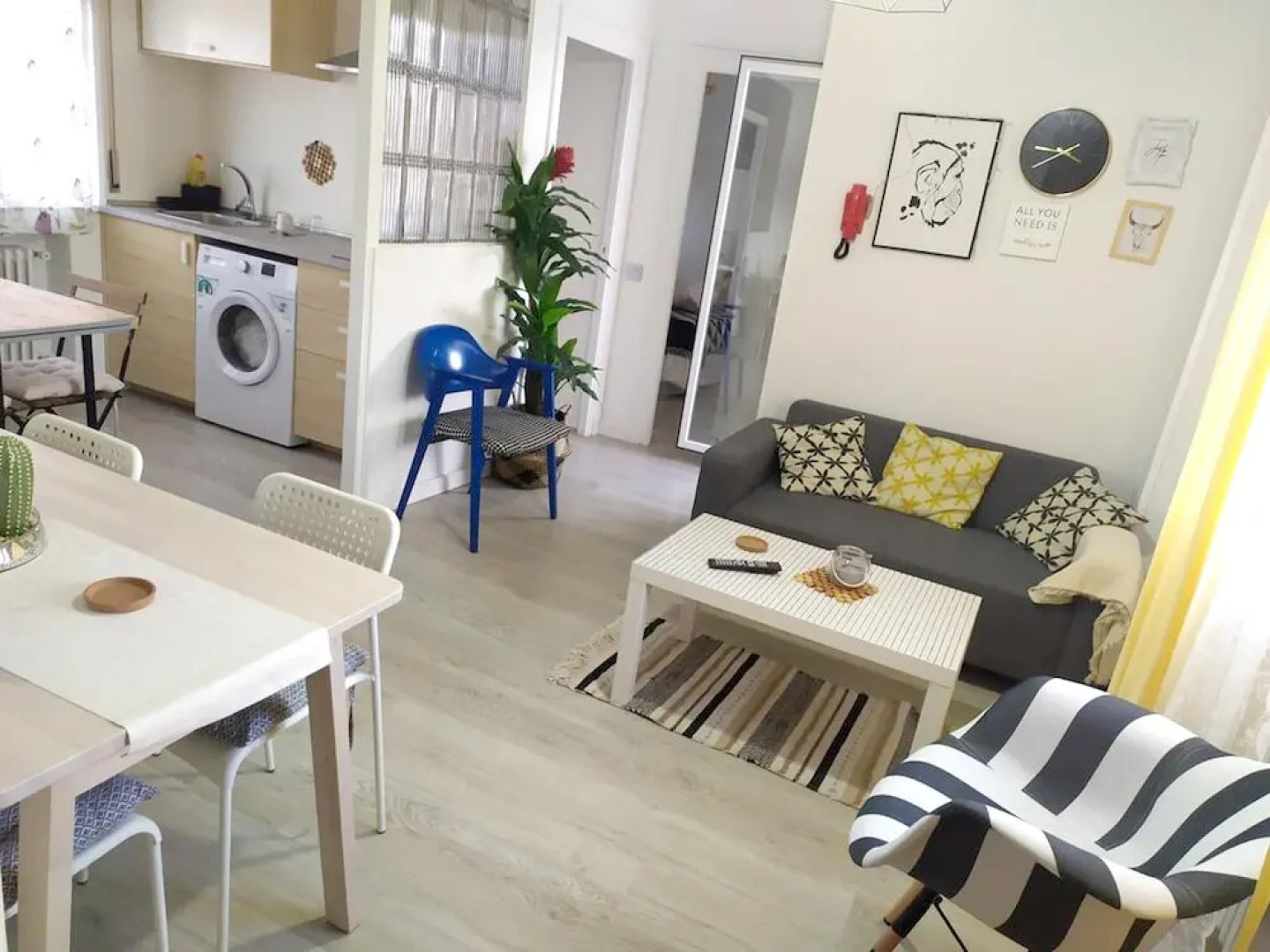 Apartment With 2 Bedrooms in Tudela, With Wonderful City View, Furnished Terrace and Wifi