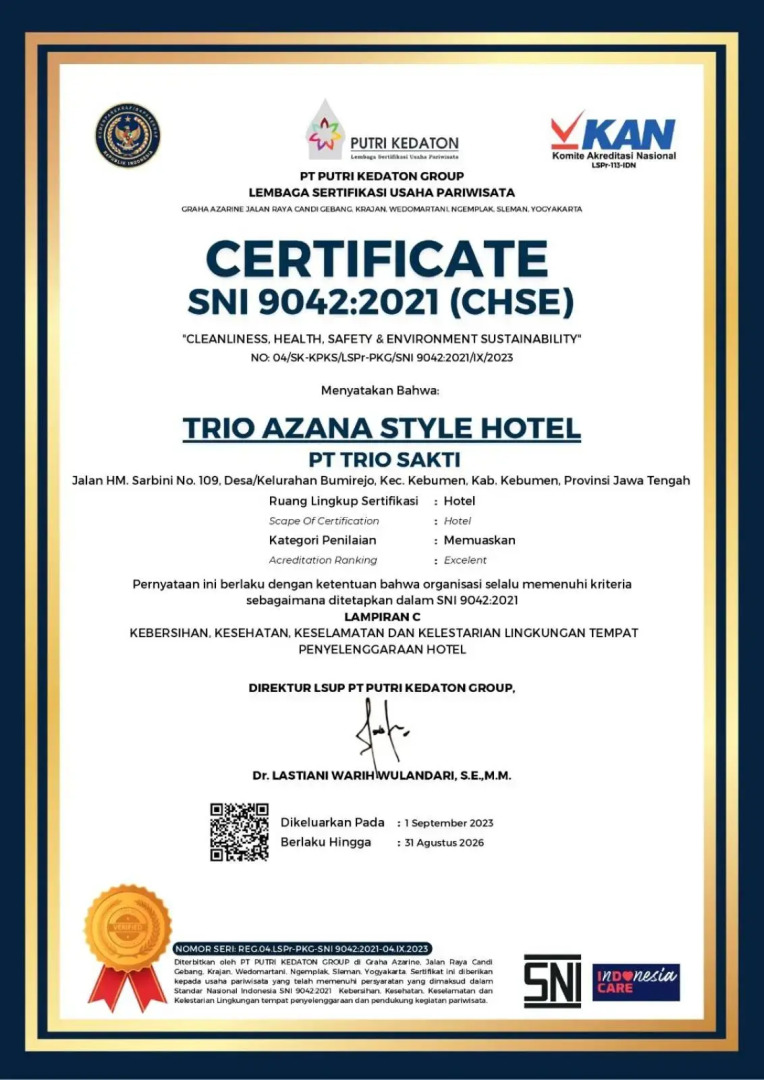 Trio Azana Style Kebumen