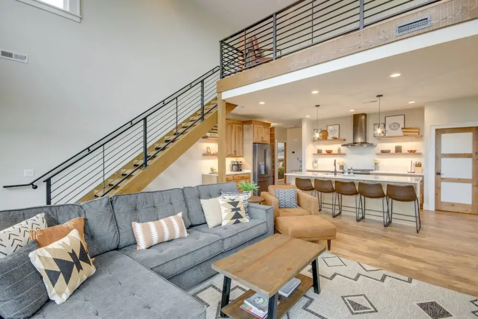 Hot Tub & Deck at Red Lodge Retreat