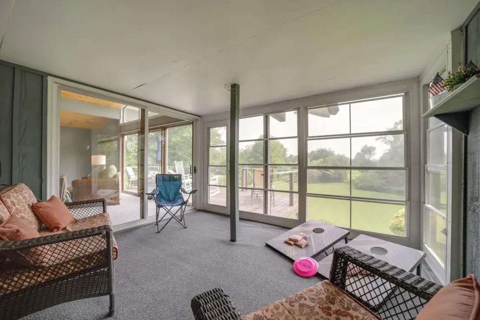 Centrally Located Brevard Home w/ Deck & Fire Pit!