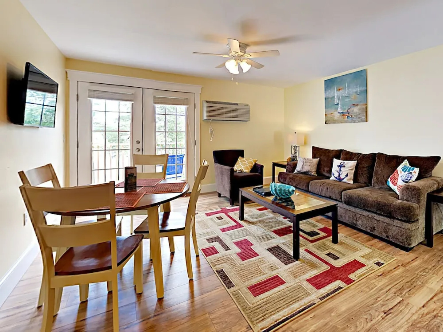 New 1br  W/ Water-view Deck 1 Bedroom Condo