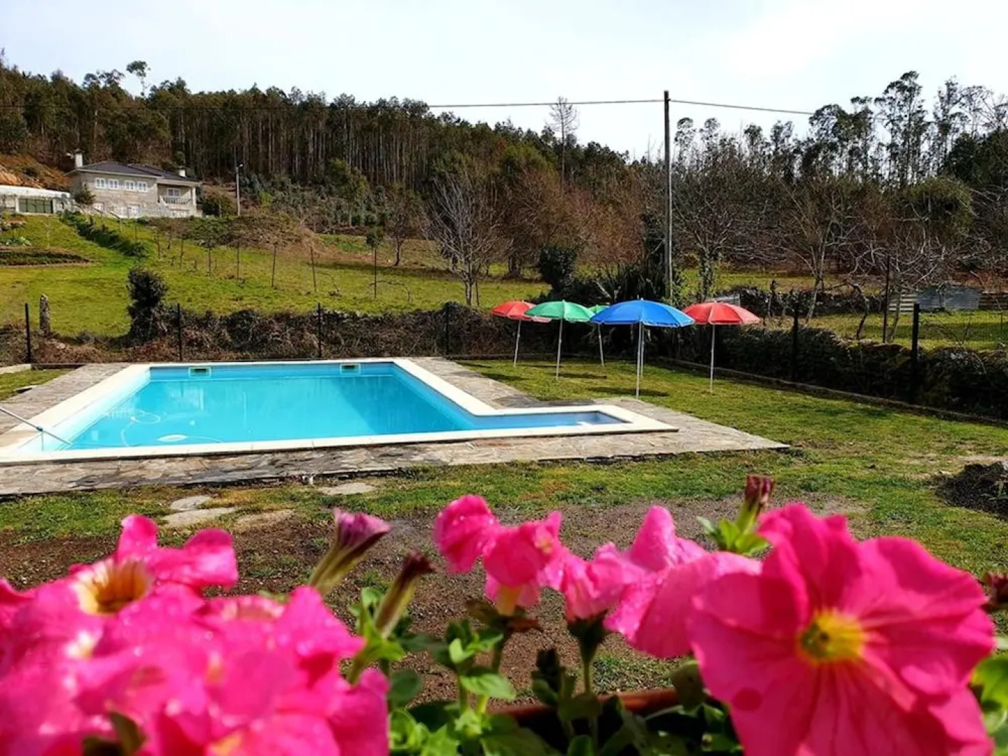 House With 2 Bedrooms in Águeda, With Wonderful Mountain View and Pool
