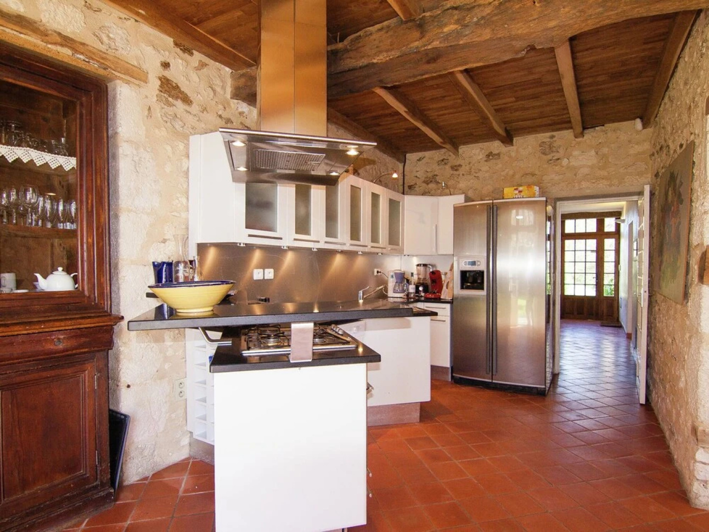 Warm Mansion with Swimming Pool in Sigoules France