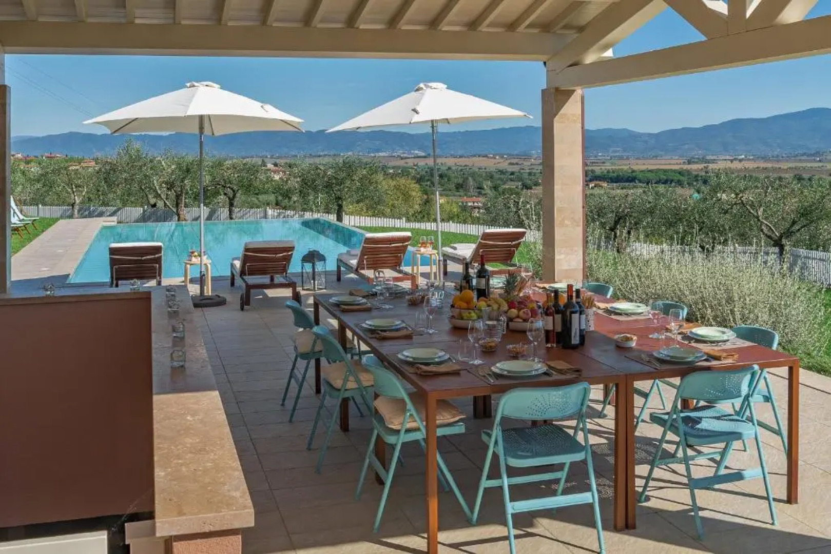 Villa Spaccasole su Cortona