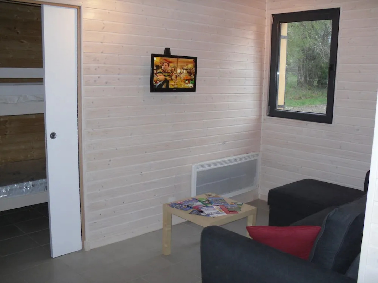 Chalet bois tout confort avec Spa