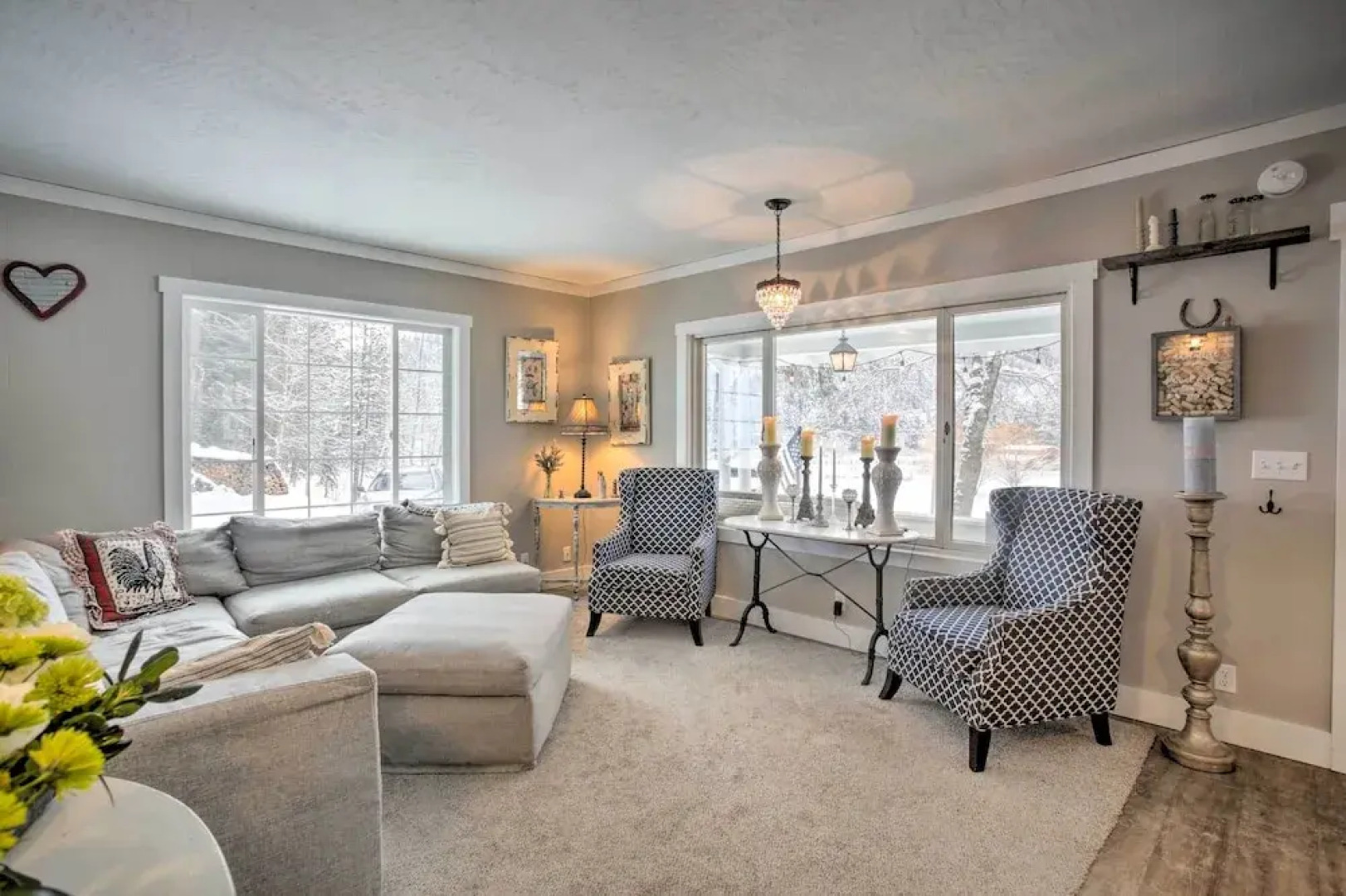 Modern Farmhouse w/ Movie Room - 6 Mi to Lake!