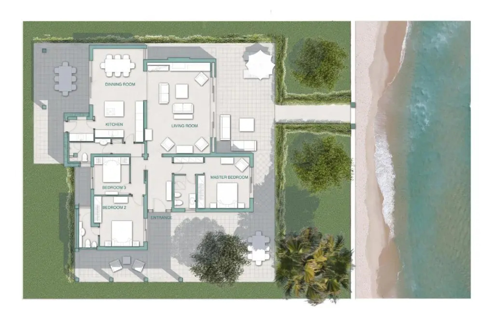 Corfu Beachfront Villa