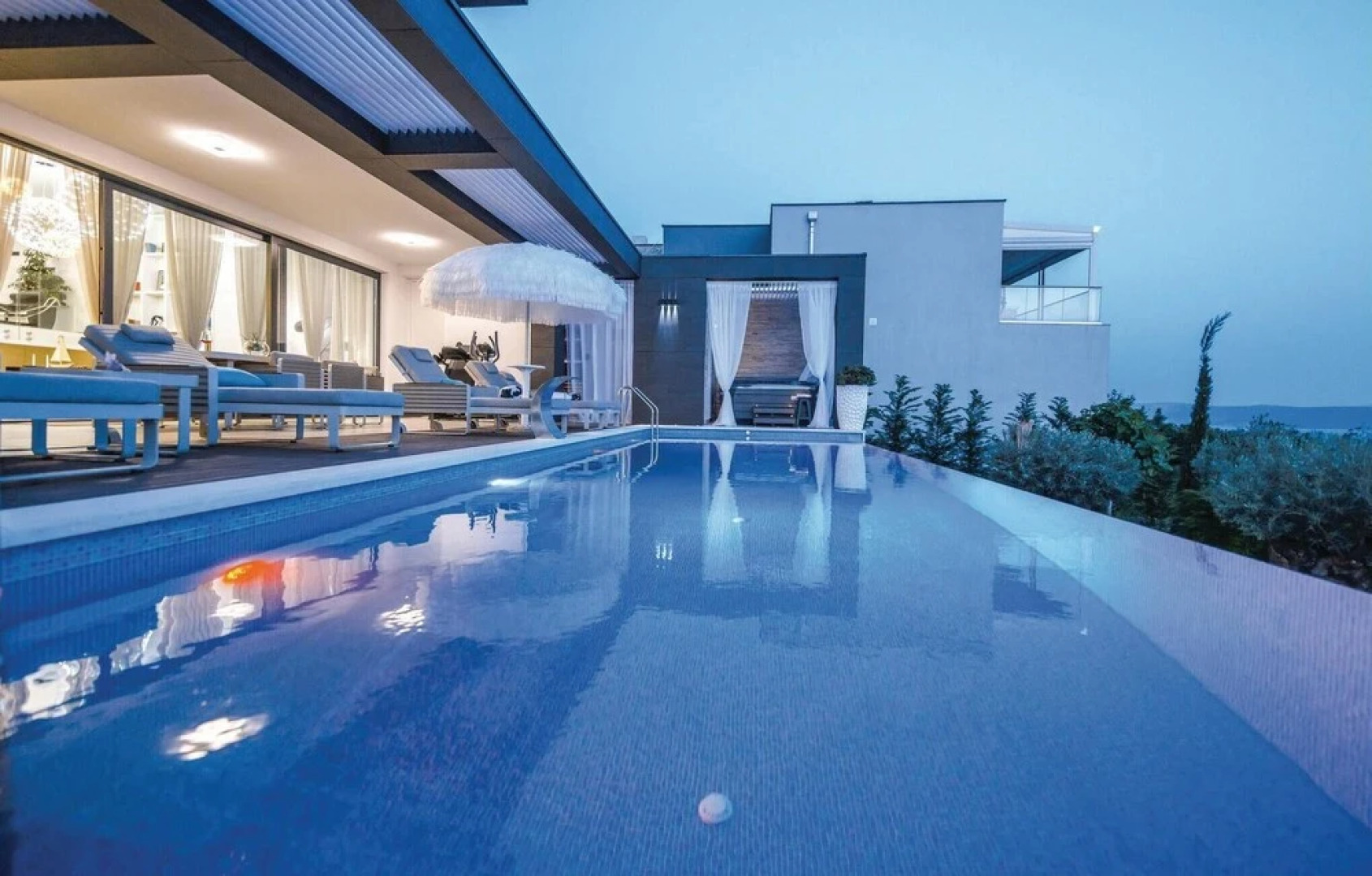Nice Home in Crikvenica with Hot Tub, 4 Bedrooms & Outdoor Swimming Pool