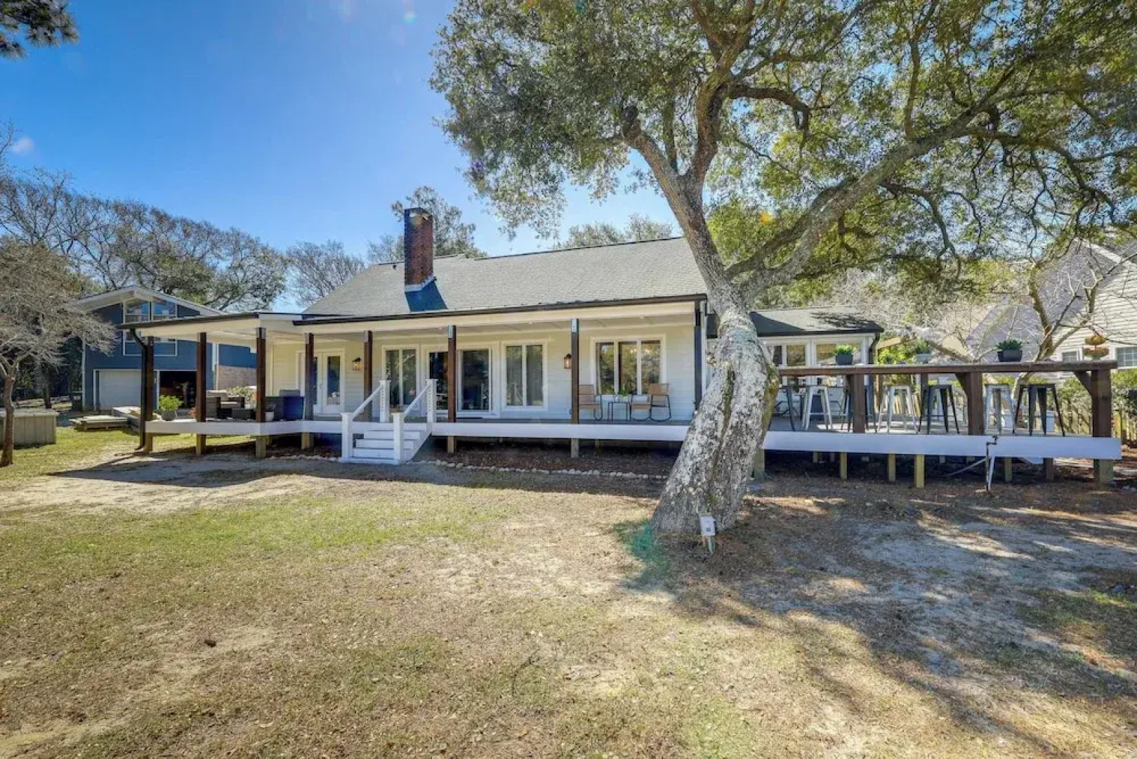 Waterfront Pine Knoll Shores Gem w/ Boat Dock