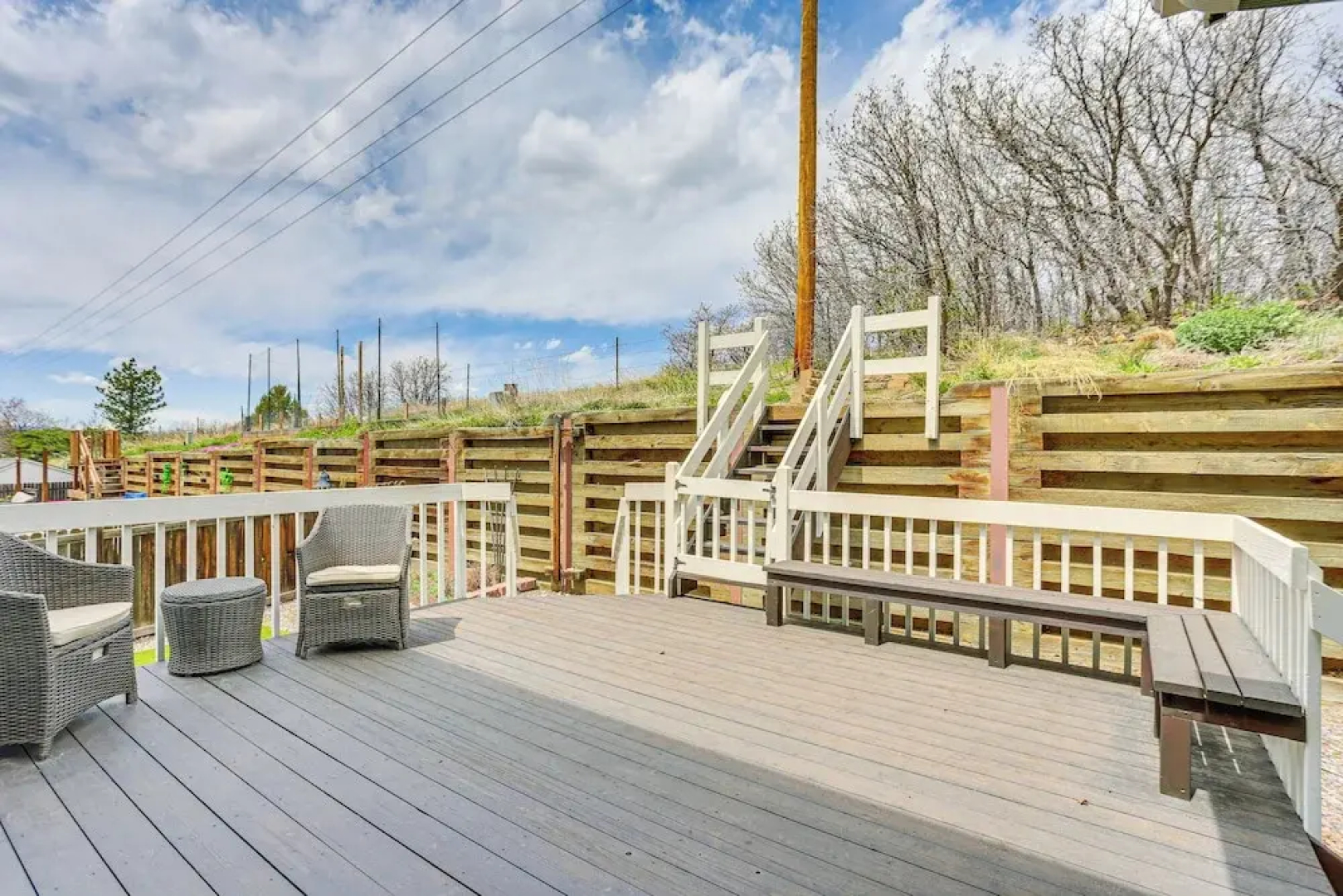 Furnished Deck, Mountain View: Castle Rock Home!