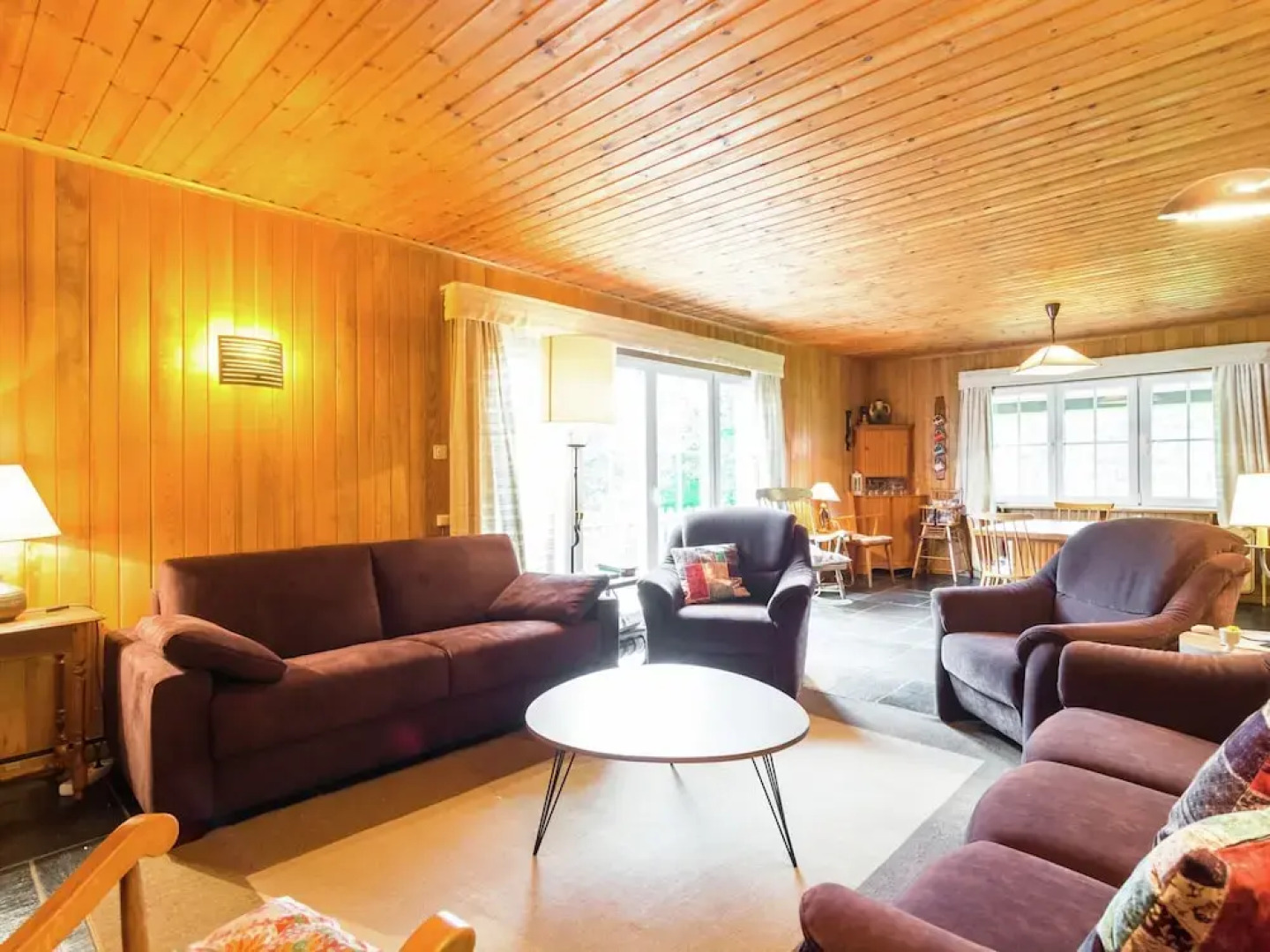 Detached Chalet With Views of the Lake of Butgenbach in the Middle of Nature