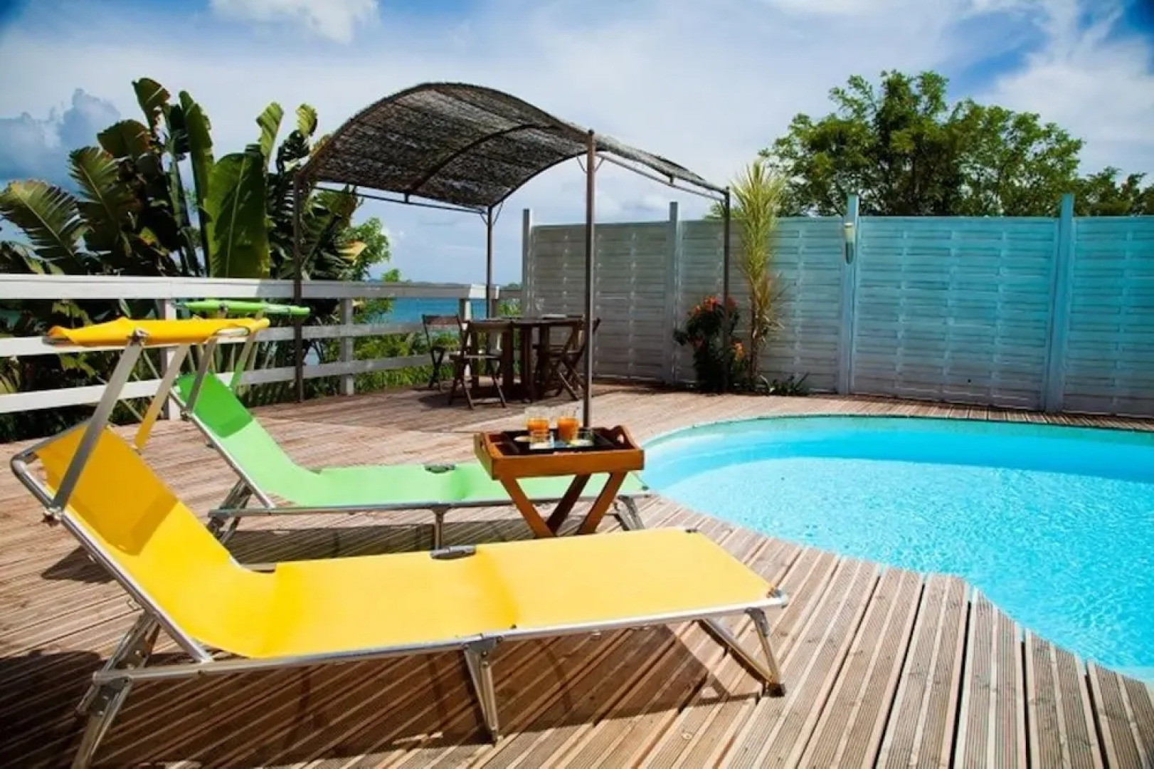 Villa With 3 Bedrooms in Le Robert, With Wonderful sea View, Private P