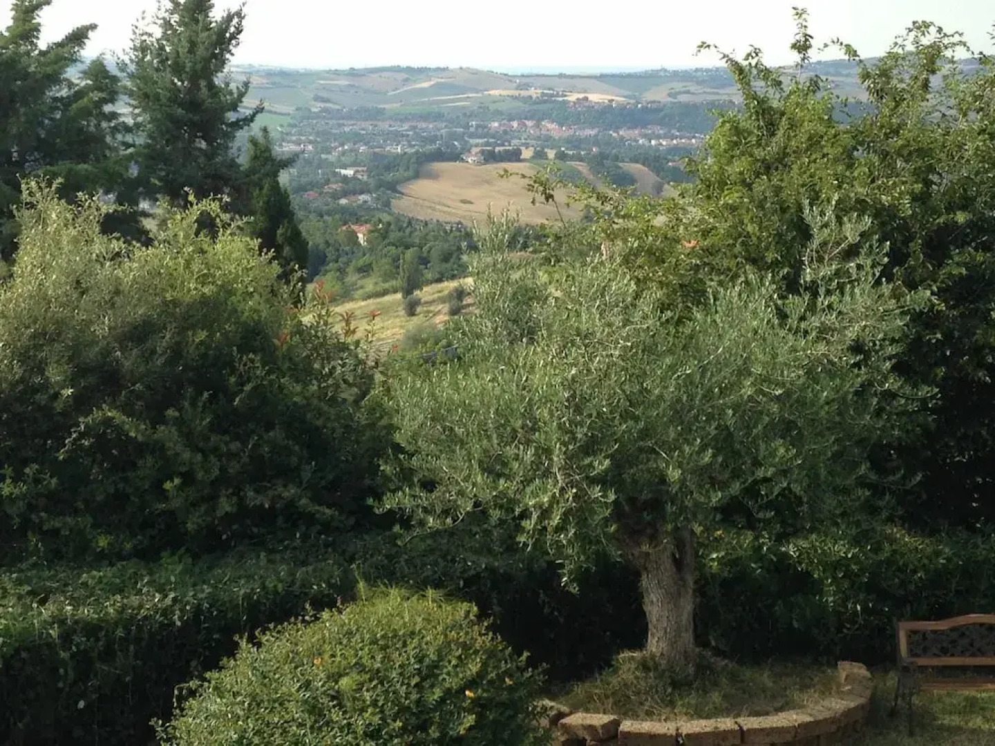 House With one Bedroom in Montelabbate, With Wonderful sea View, Private Pool, Enclosed Garden