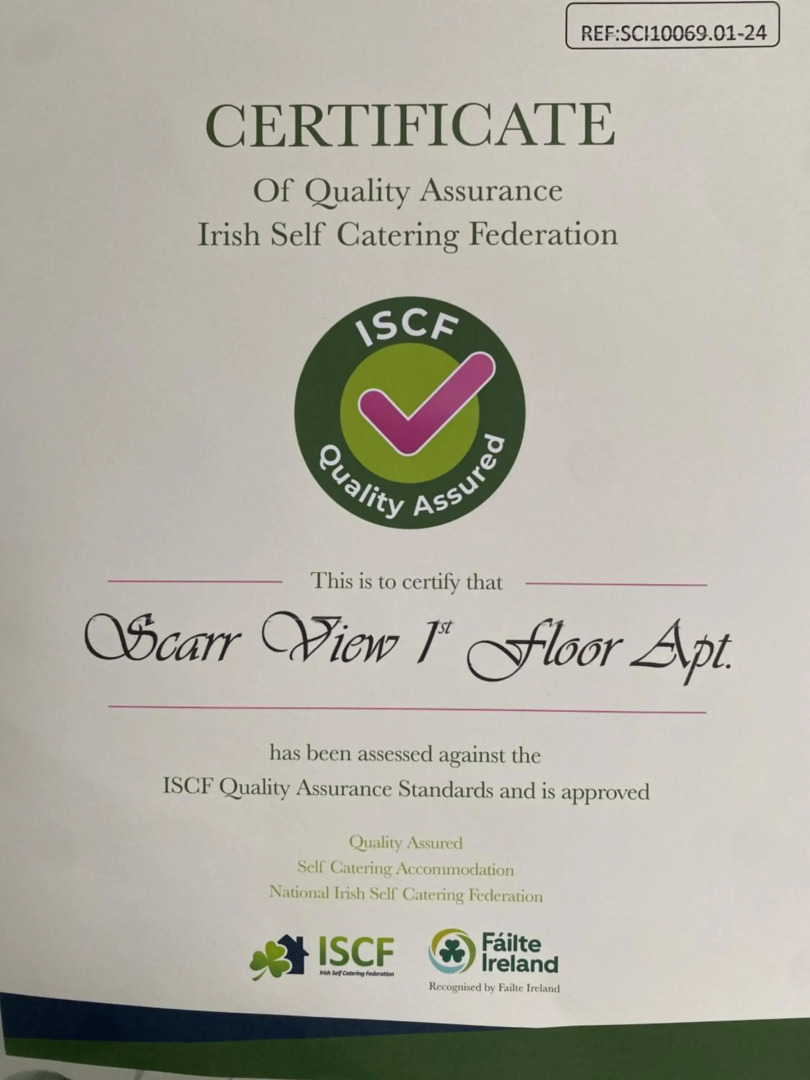 Scarr View 1st floor Apartment