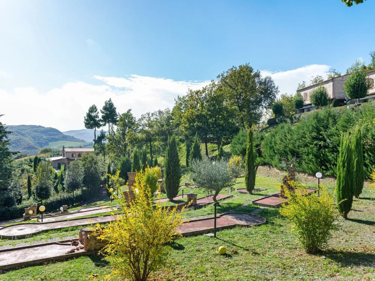 Valley-view Holiday Home in Montelparo With Pool & Garden