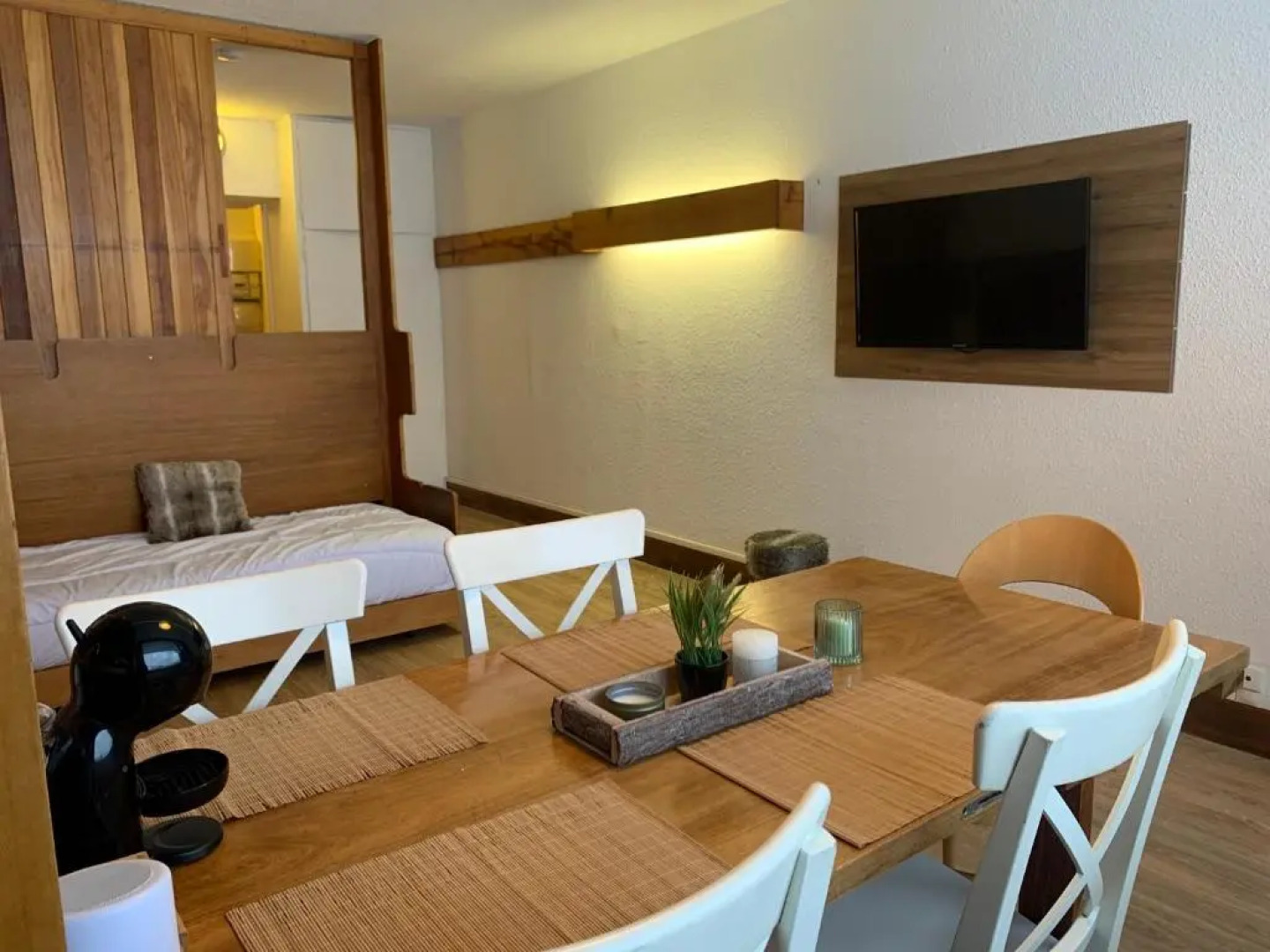 Appartement avec vue exceptionnelle à Roche Béranger 1750 au pied des pistes