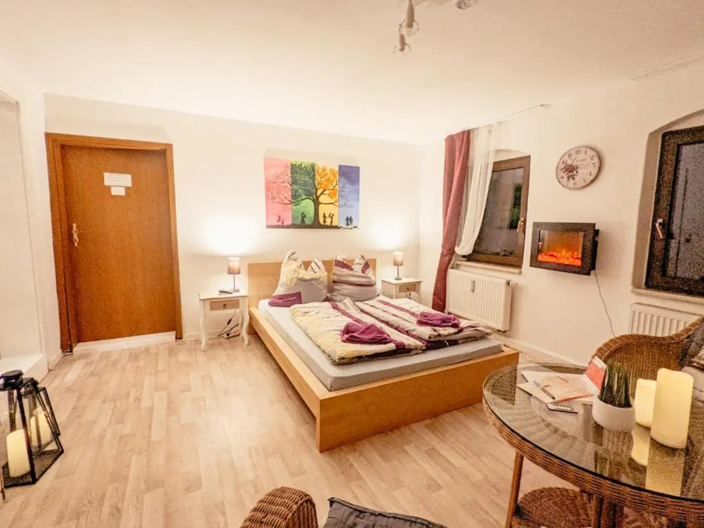 Flussblickwohnung mit Terrasse, Pool, Garten&Sauna - Zi2