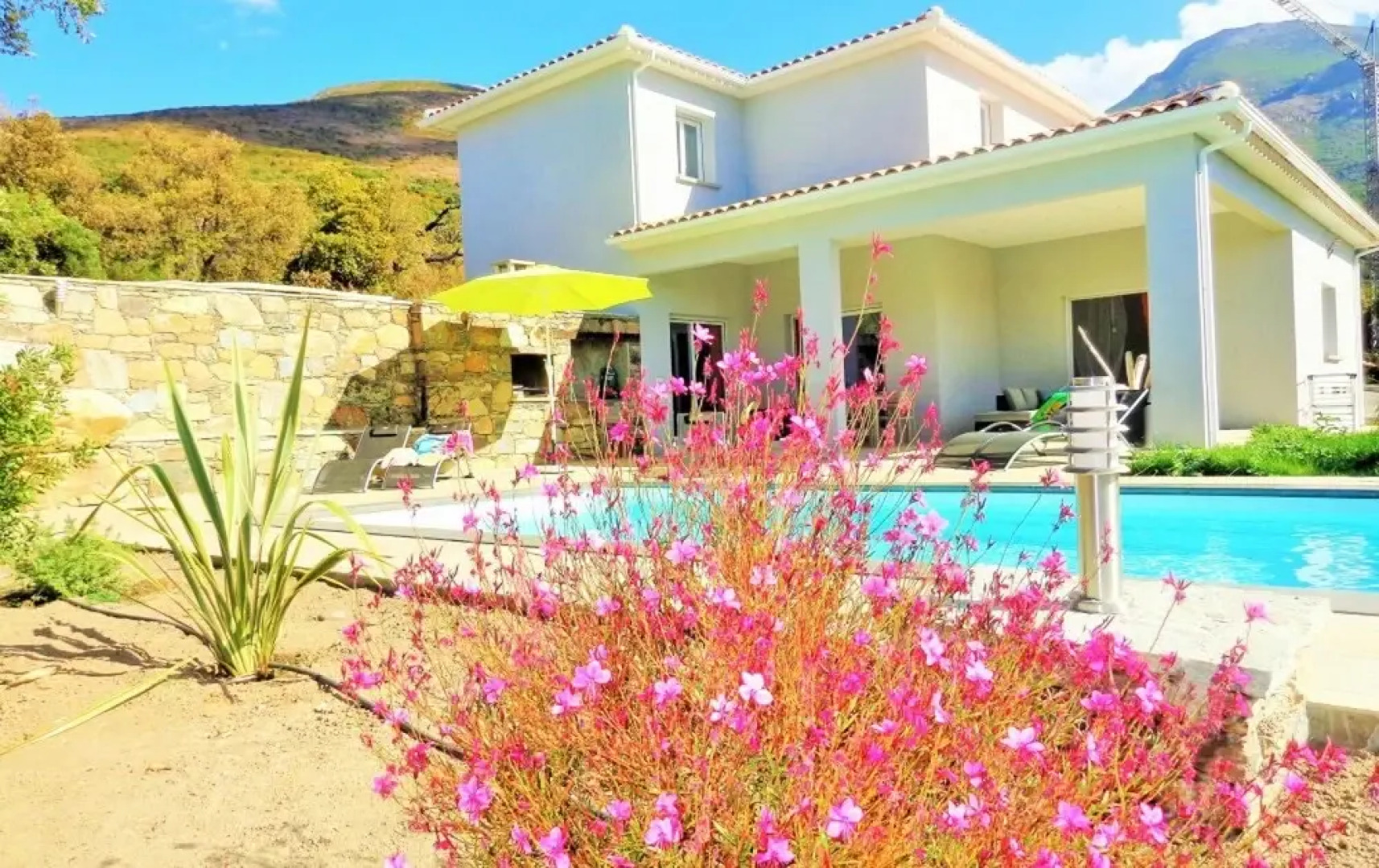 Villa With 4 Bedrooms in Farinole, With Wonderful Mountain View, Private Pool, Furnished Garden - 900 m From the Beach
