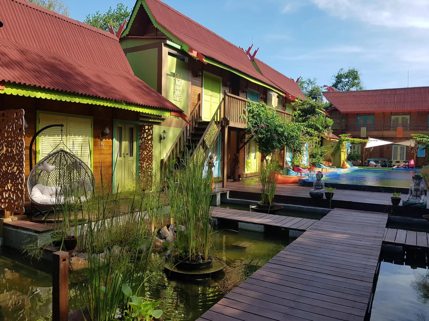 Bleu Verde i am colors