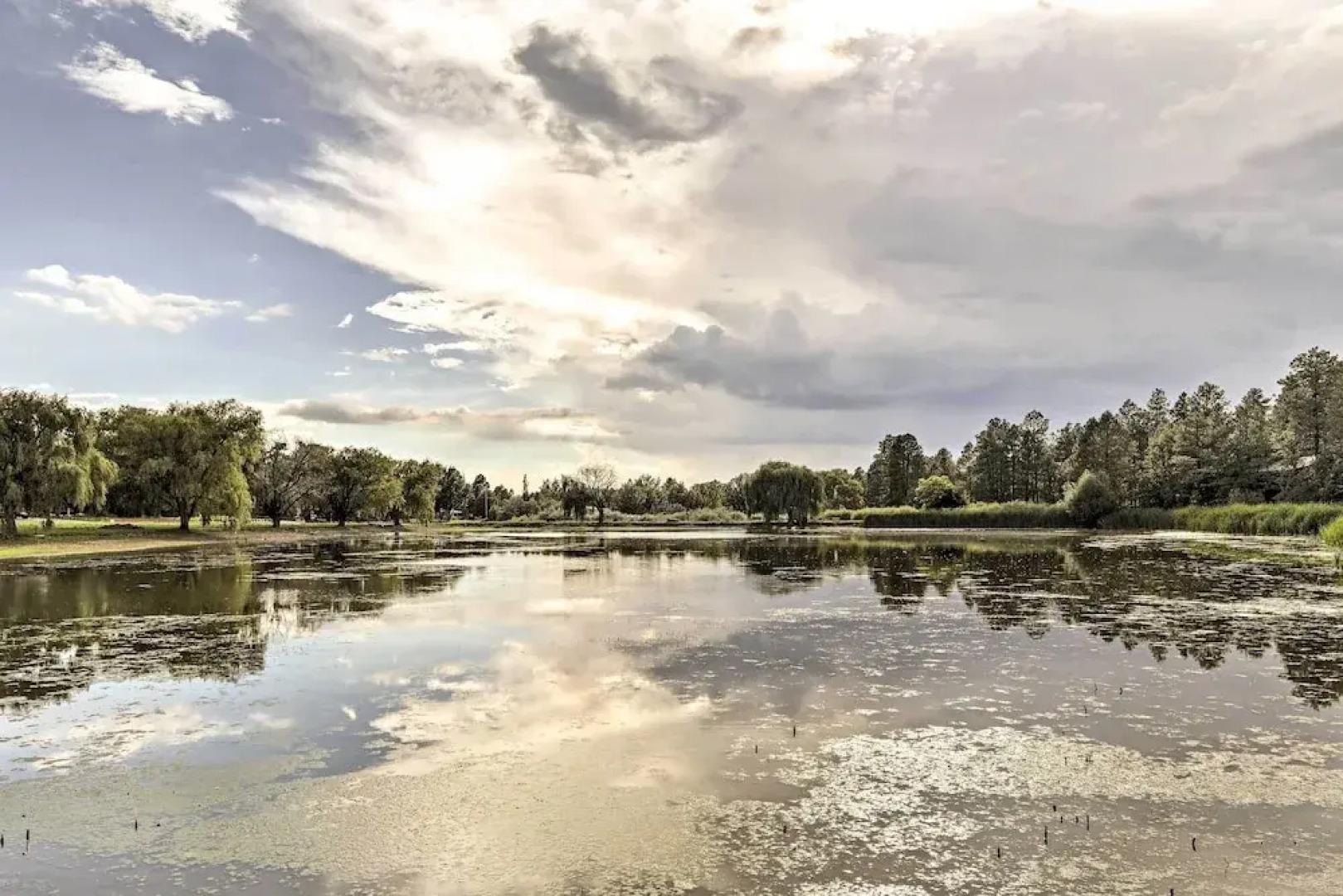 Serene Lakeside Cabin w/ Decks + Edler Lake Views!