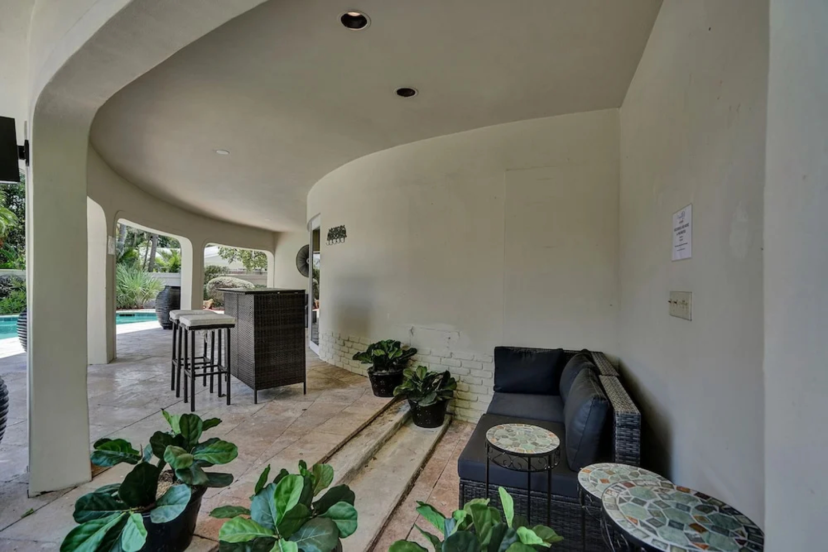 Waterfront 7BR Villa with Heated Pool