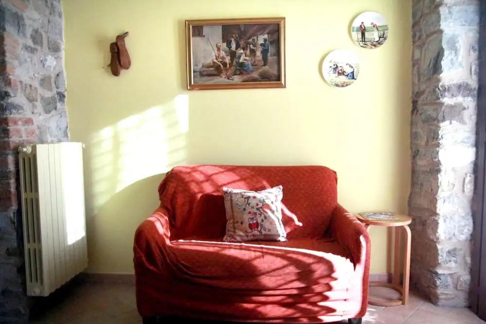 Apartment With 2 Bedrooms in Orturano, With Wonderful Mountain View, Enclosed Garden and Wifi Near the Slopes