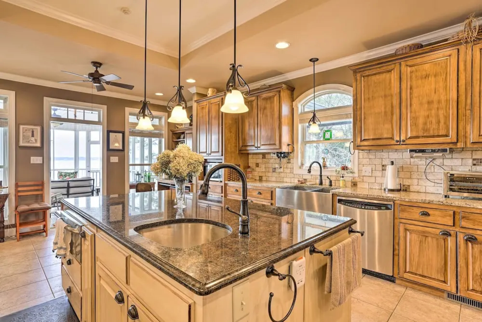 Lakefront House w/ Game Room, Deck & Views!