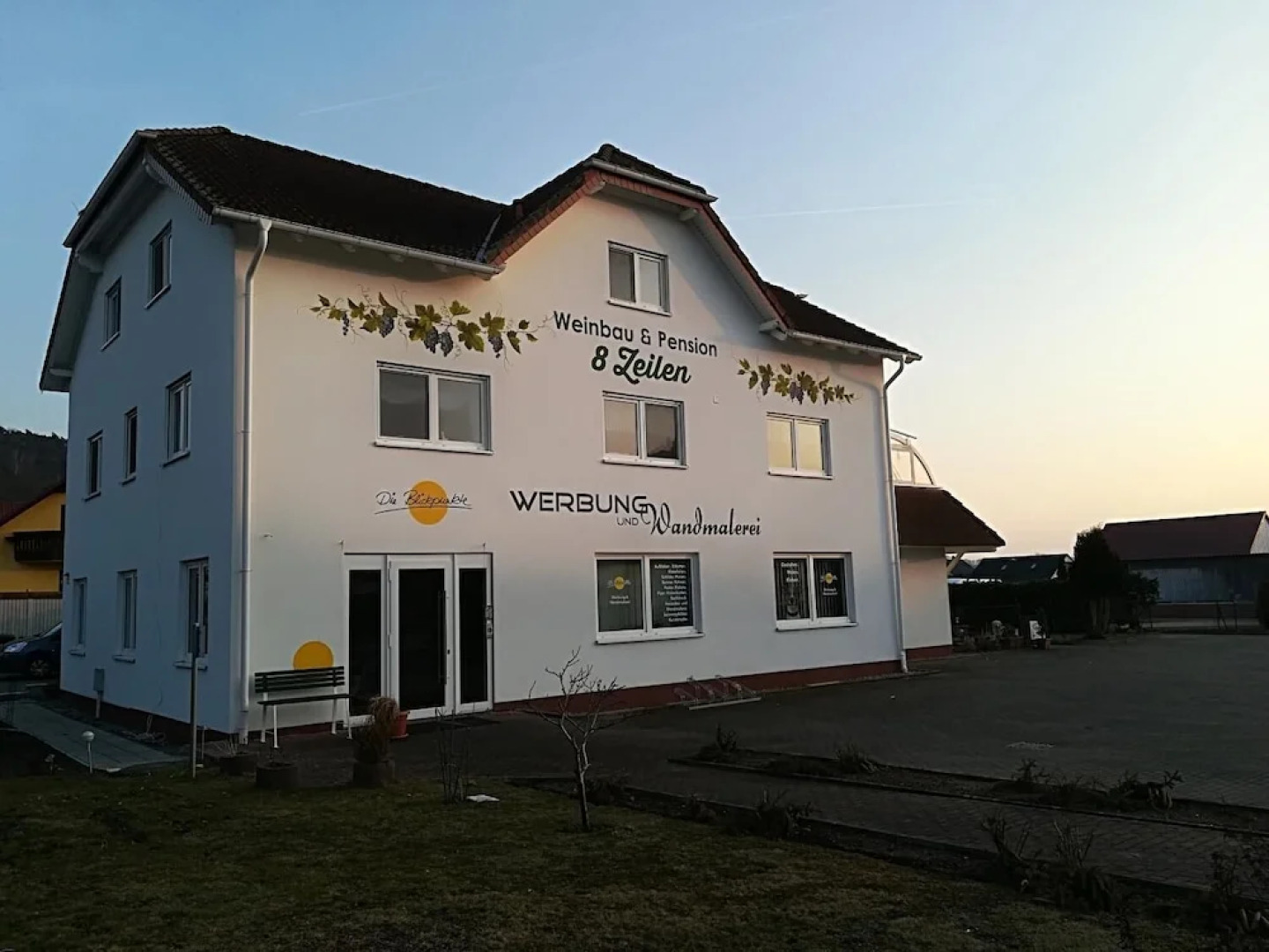 Weinbau & Pension 8 Zeilen