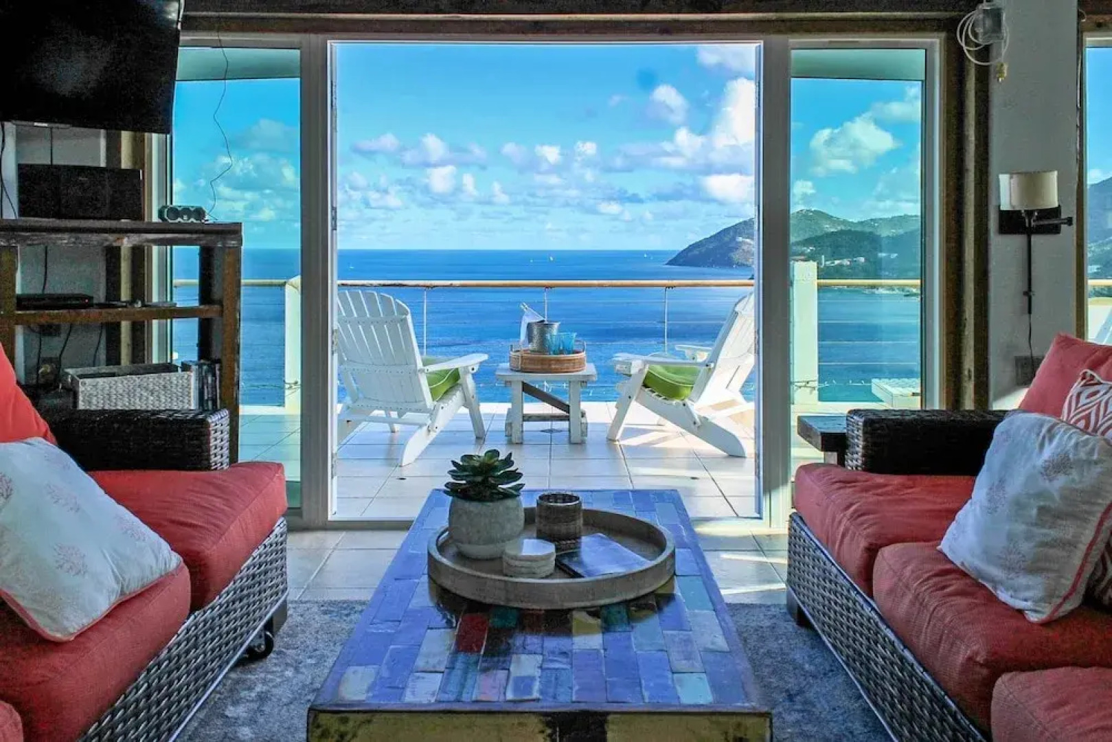 'tortola Adventure' Private Villa: Ocean-view Pool