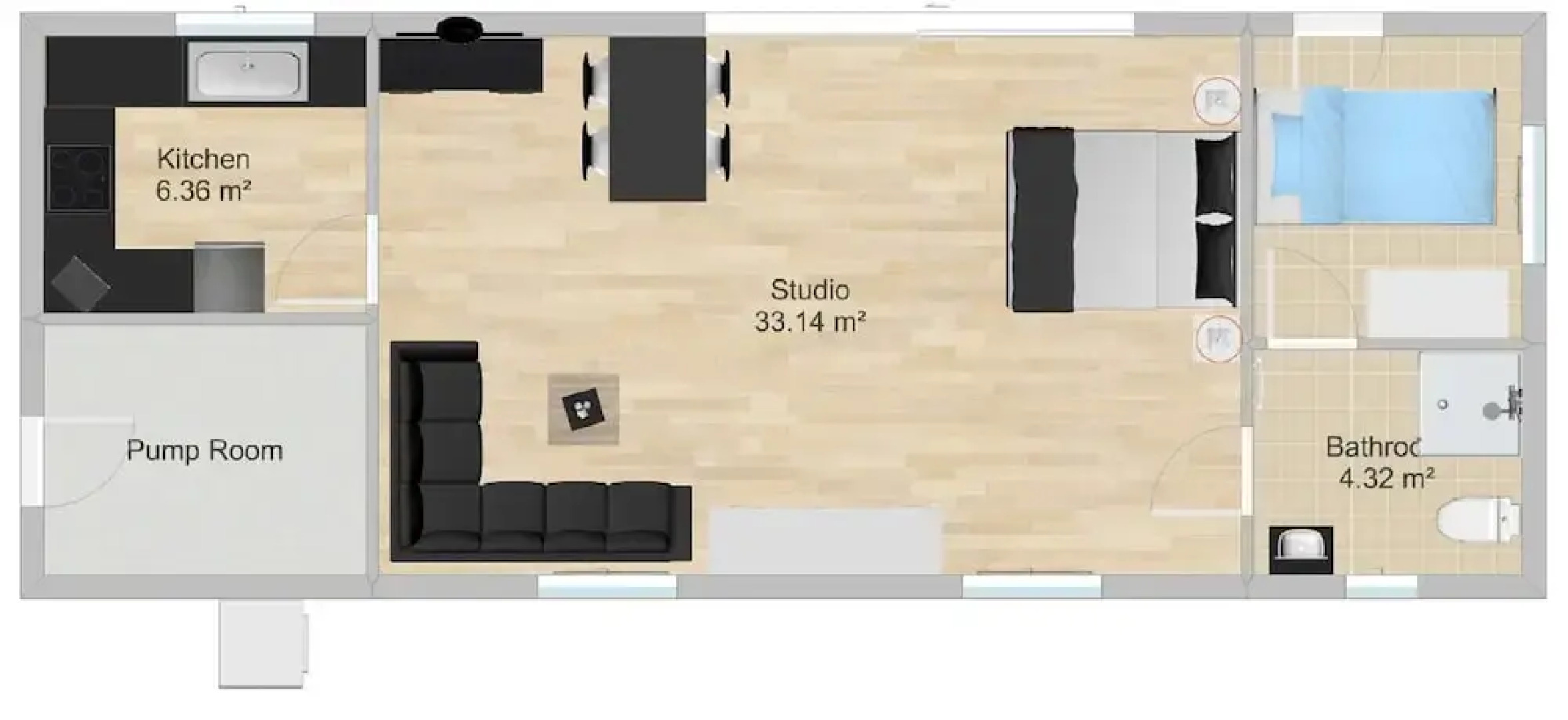 The Pool House at Upper Farm Henton