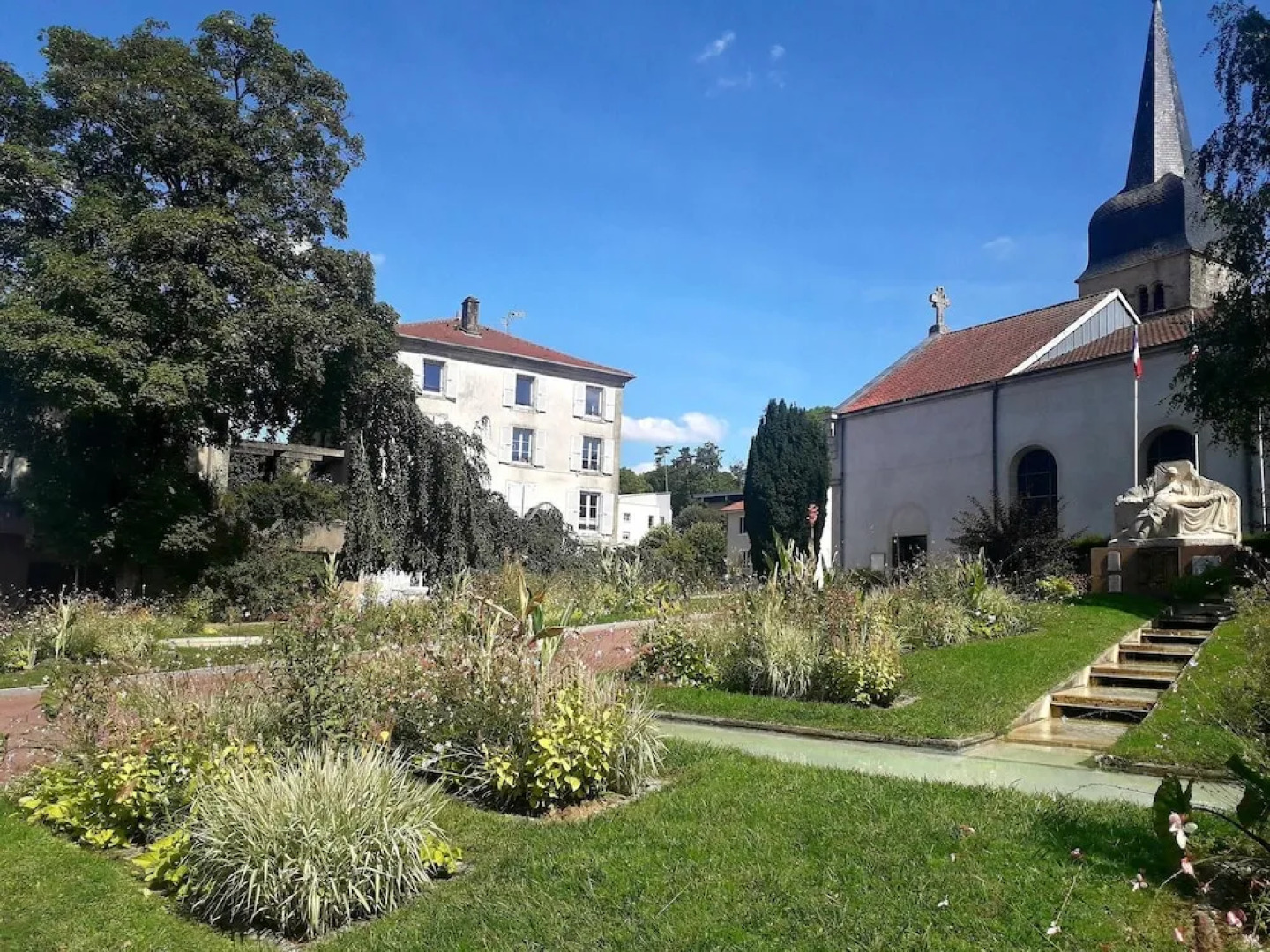 Apartment With one Bedroom in Contrexéville, With Wonderful City View, Furnished Balcony and Wifi