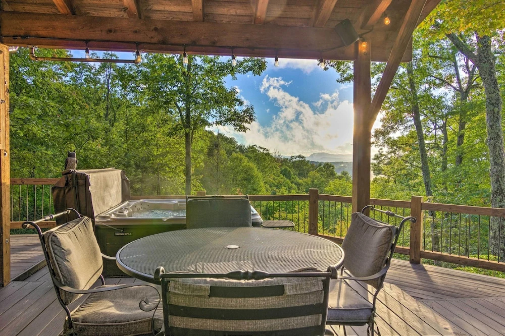 Peaceful Stony Point Getaway w/ Hot Tub & Views!