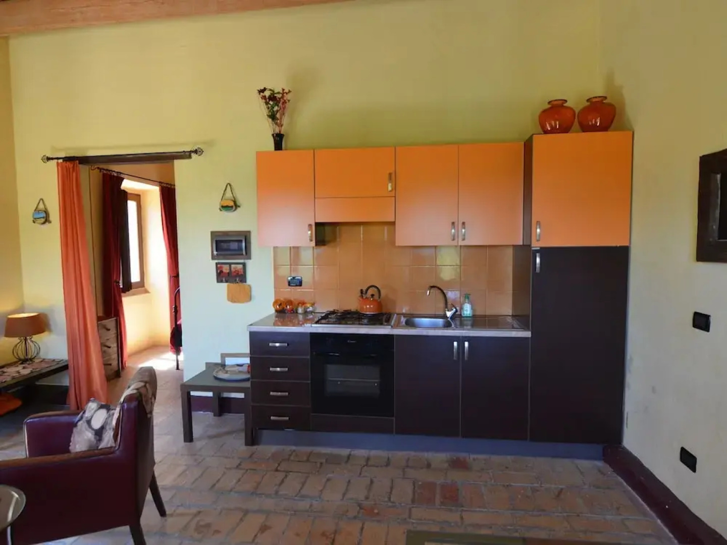 Tasteful Apartment in Pergola With Terrace