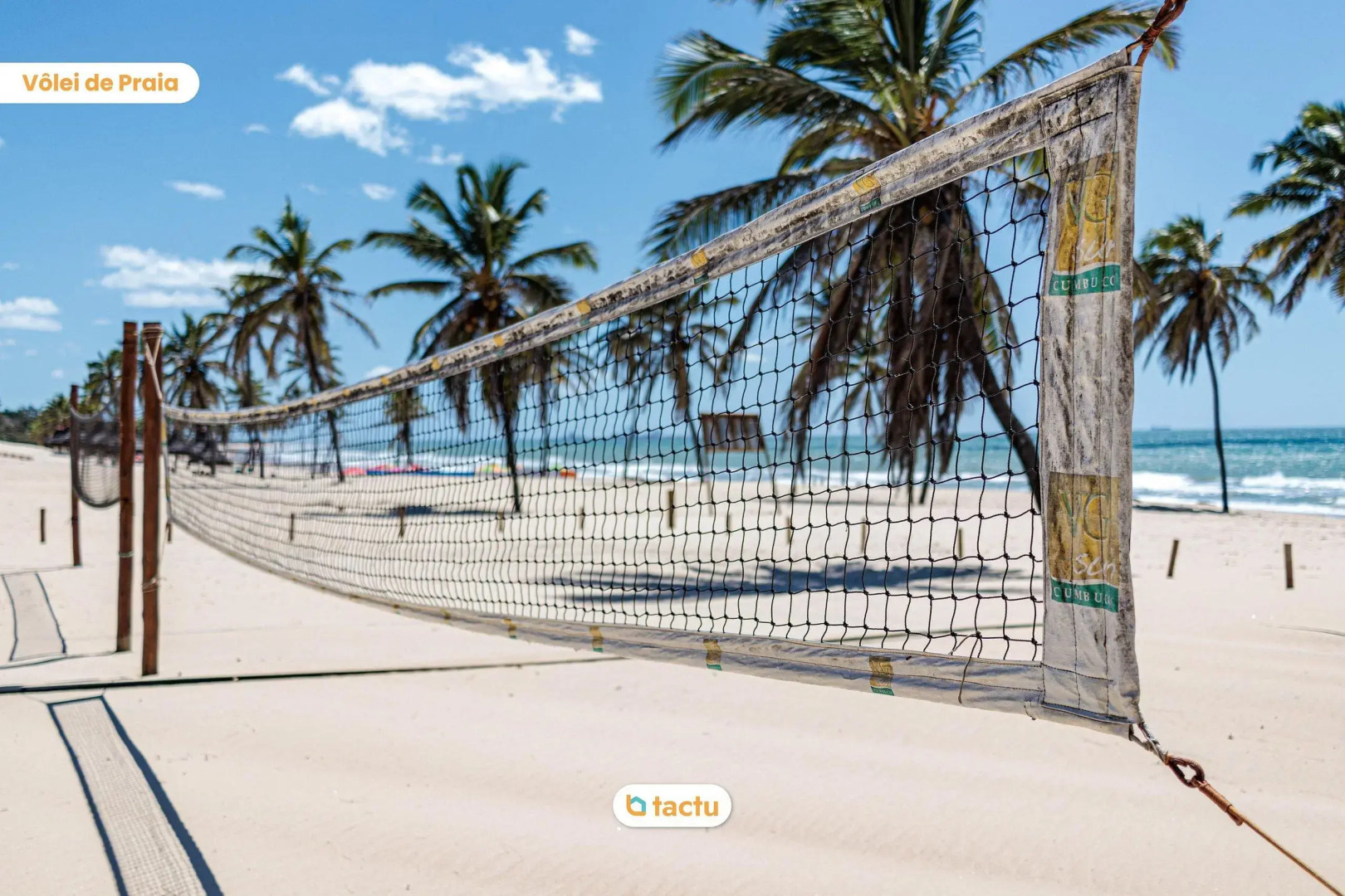 Estúdio de 39 m2 com rede na varanda no VG Sun Cumbuco por Tactu