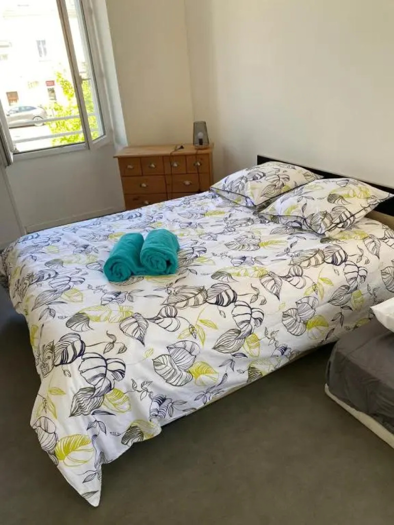 Appartemment T3 (2 Chambres) Cœur de Cande Wifi