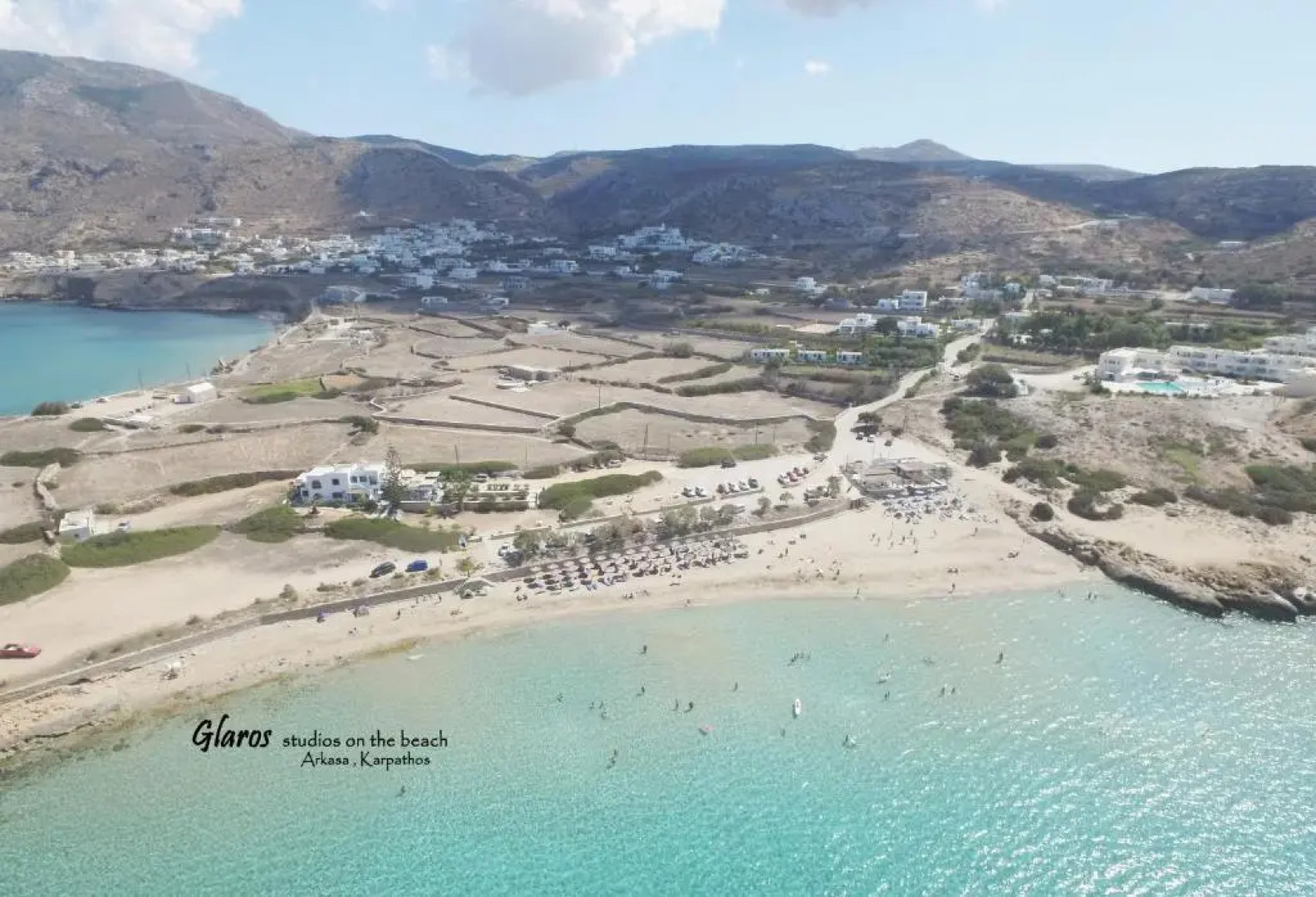 Glaros luxury studio on the Beach