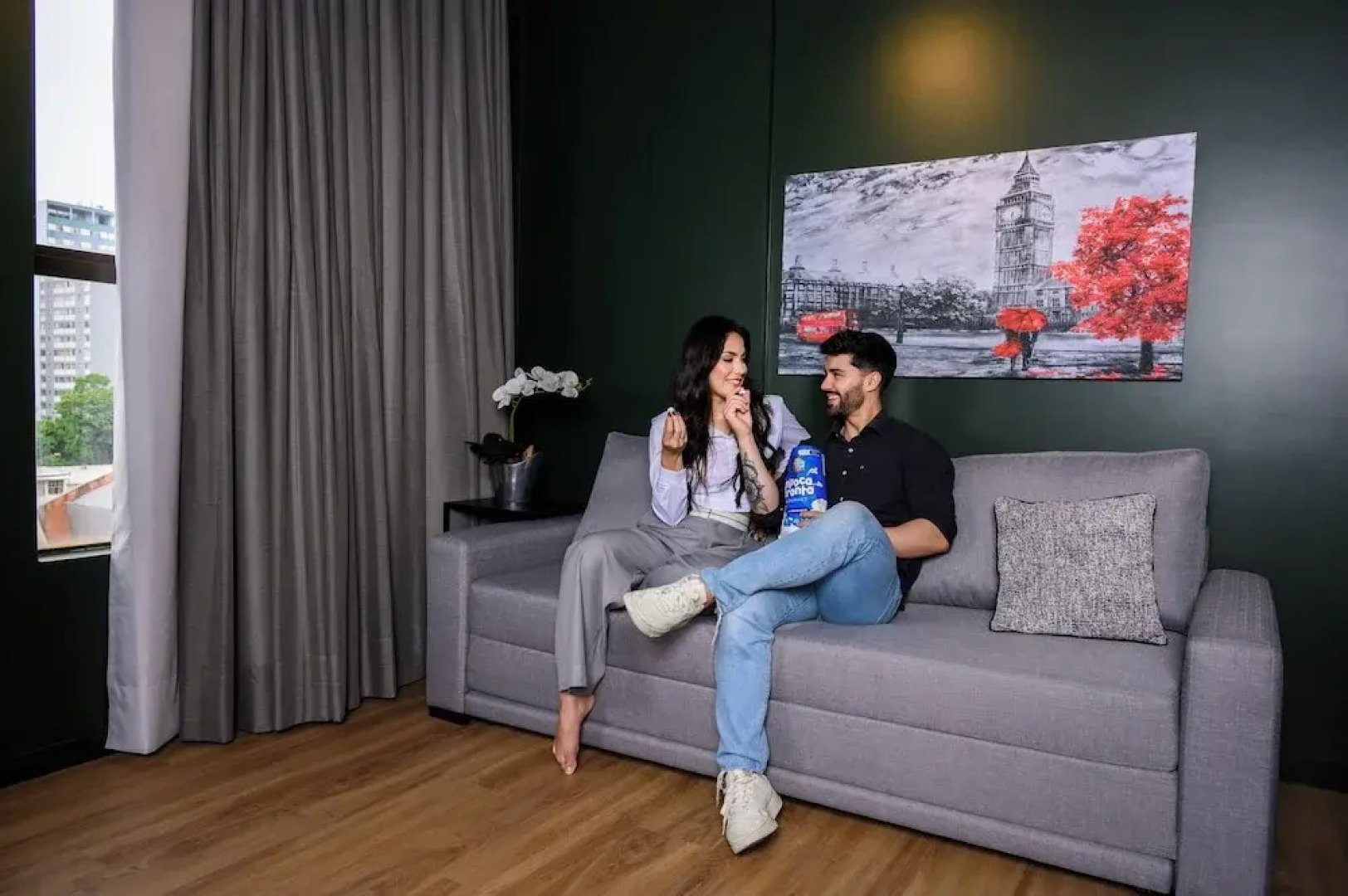 Apto Londrina Flat Hotel 704, 43 m2 , luxe, c jacuzzi