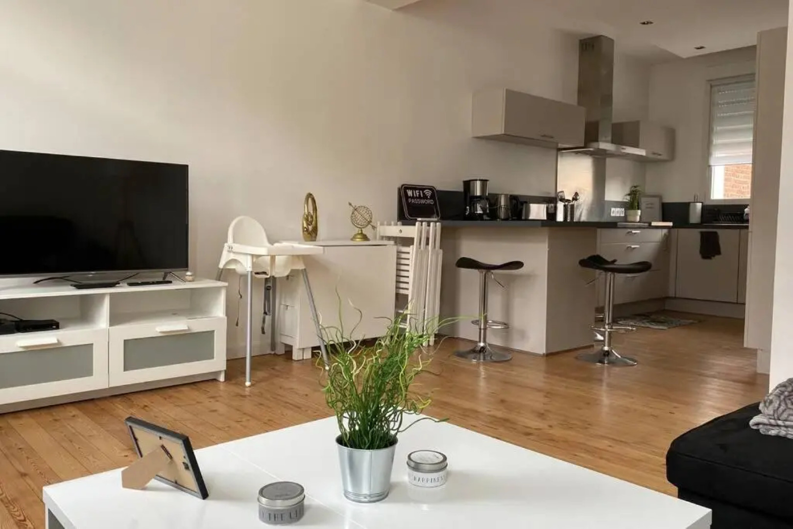 Chaleureux appartement en duplex