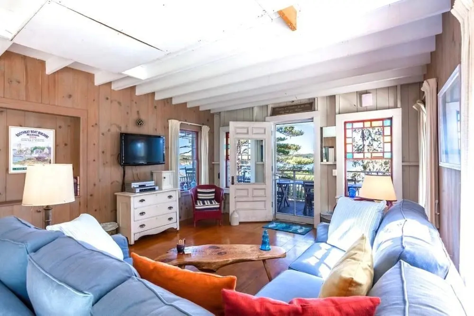 East Boothbay Oceanfront Home by RedAwning