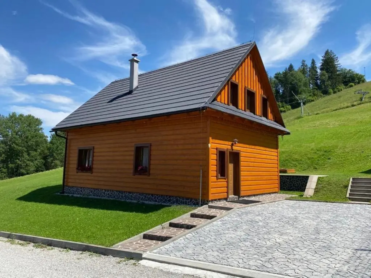 Chaty Hldočín, Uhliská, Ostražica, Zmrazov