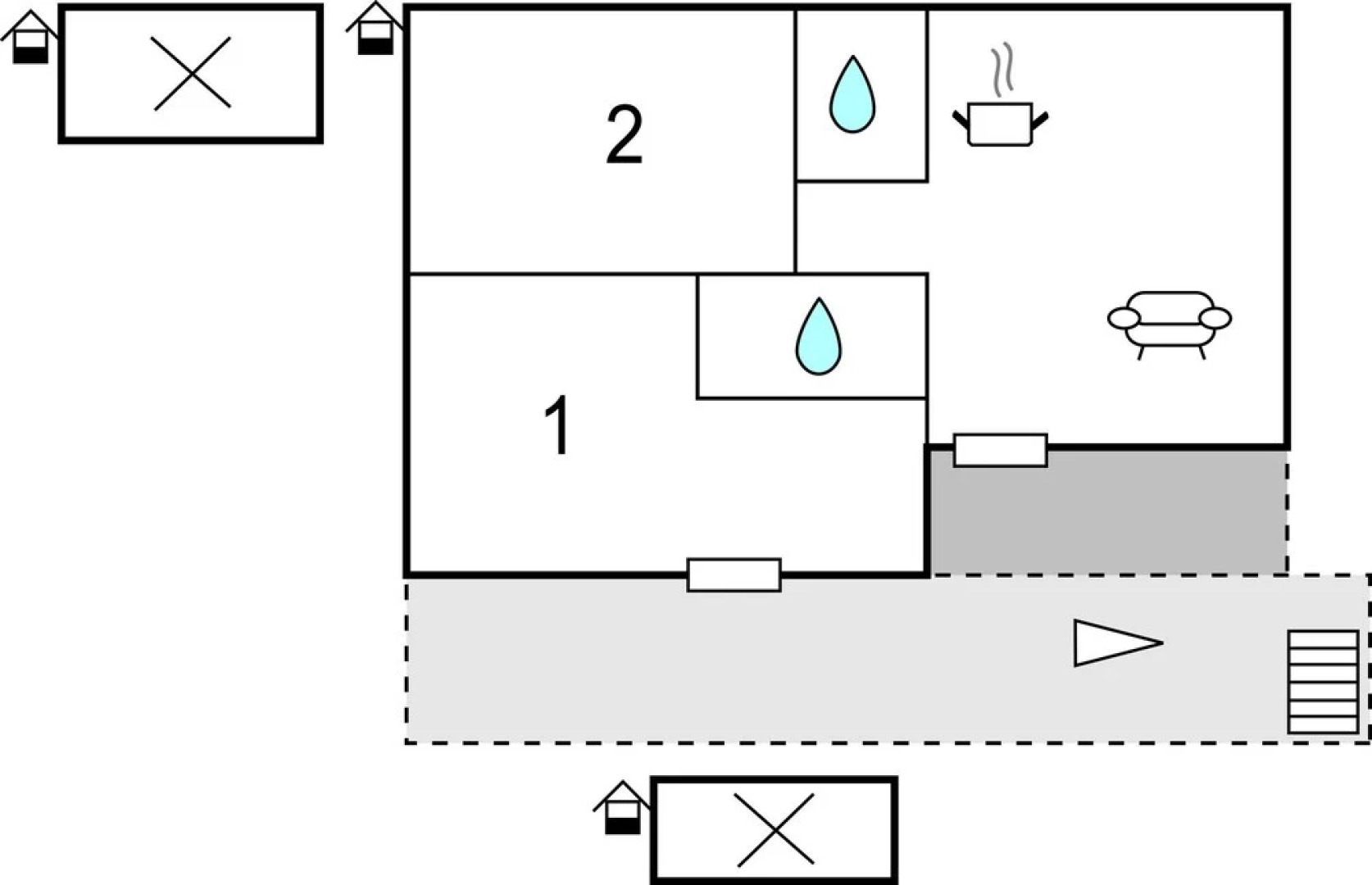Amazing Home in Zastrazisce With Wifi and 2 Bedrooms